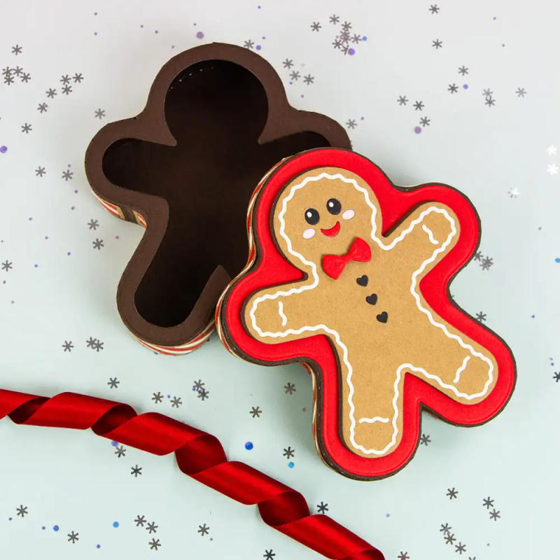 Description Picture 6 of itemNew Metal Cutting Dies Christmas Collection Gift Boxes Die Set DIY for Home Scrapbooking Diary Decor Template DIY Cards Handmade