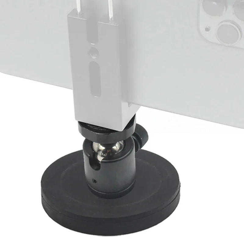 Description Picture 3 of itemStrong Magnetic Suction Cup 1/4 inch Screw Ball Head Mount Base Adapter for DSLR Camera Tripod Monopod Camcorder Light Stand