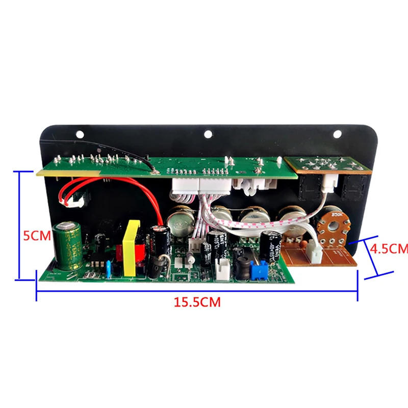 Description Picture 5 of itemBluetooth Audio Amplifier Board 100W Digital Subwoofer Dual Microphone AMP Module for 4-8 ohms Speaker for Home Car 110V/220V