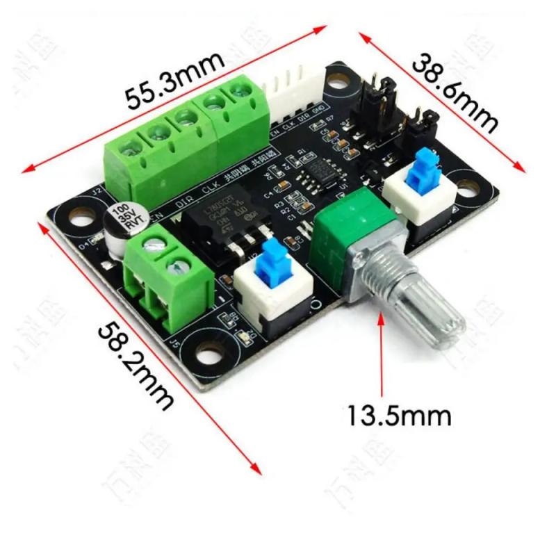 Description Picture 2 of item17/23 Stepper Motor Driver MKS OSC PWM Pulse Signal Generator Module Motor Speed Frequency Direction Control Regulator