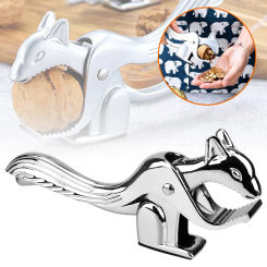 Multi-Function Sheller Opener Almond Nut Pecan Nuts Nutcracker Pine Pecan Hazelnut Plier Squirrel Shape Quick Walnut Cracker