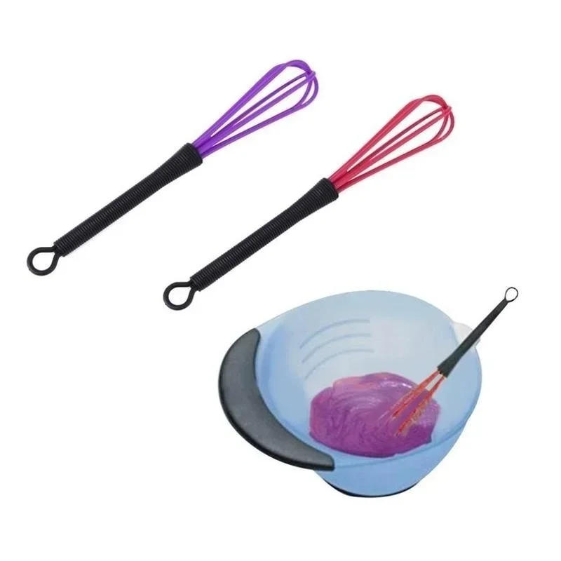 Description Picture 6 of item1/5Pc Portable Manual Egg Beater Kitchen Baking Plastic Mixing Cream Frothing Tool Hair Salon Hair Dye Mixing Products Wholesale