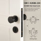 8550BK FlatHead Lock