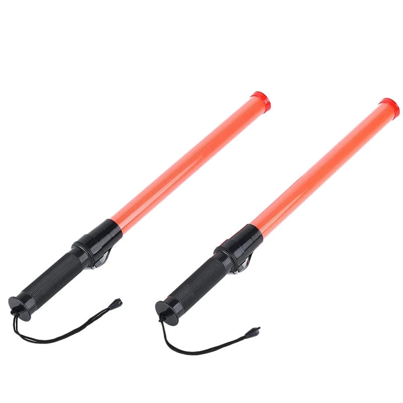 Description Picture 4 of item2Pack 21Inch Signal Traffic Safety Led Light Traffic Wands For Parking Guides