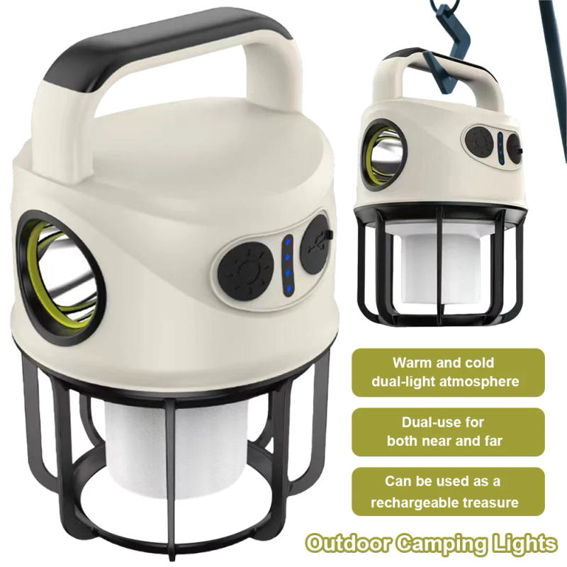 Description Picture 4 of itemOutdoor Emergency Lamp USB Rechargeable 4 Lighting Modes Portable Camping Light 1200mAh Tent Night Light for Emergency Adventure