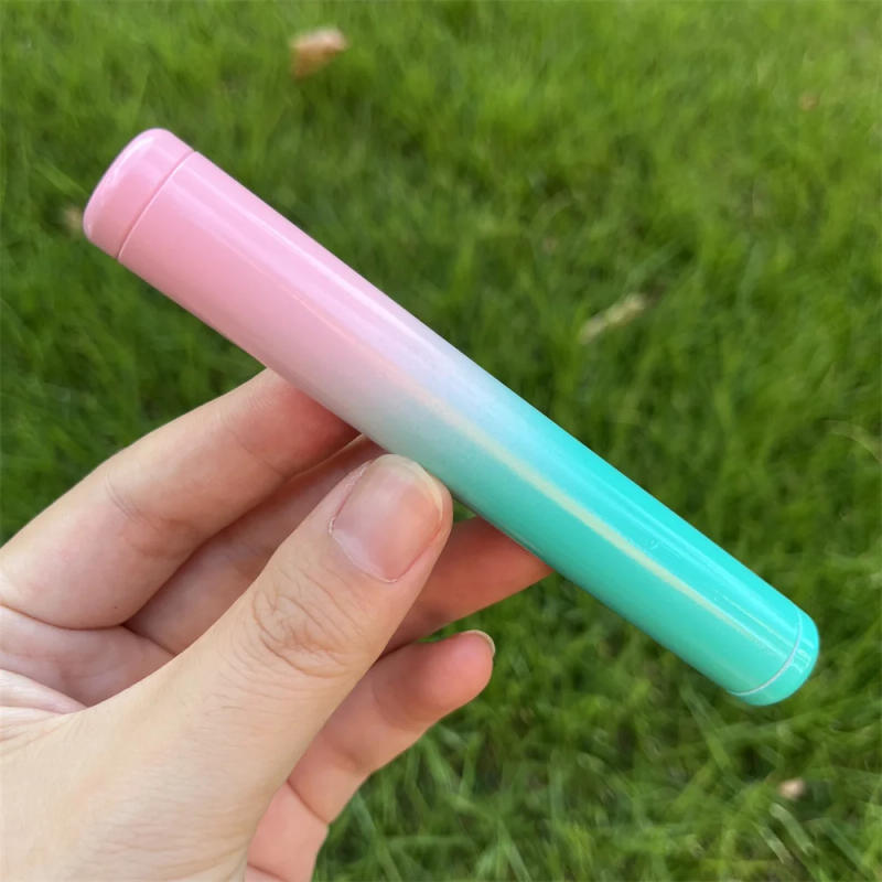 Description Picture 3 of itemNew Colorful Storage Tube Holder Aluminum Alloy Storage Tube Cigar Tube Moisture-proof Anti-fall Sealed Tube Smoke Accessories