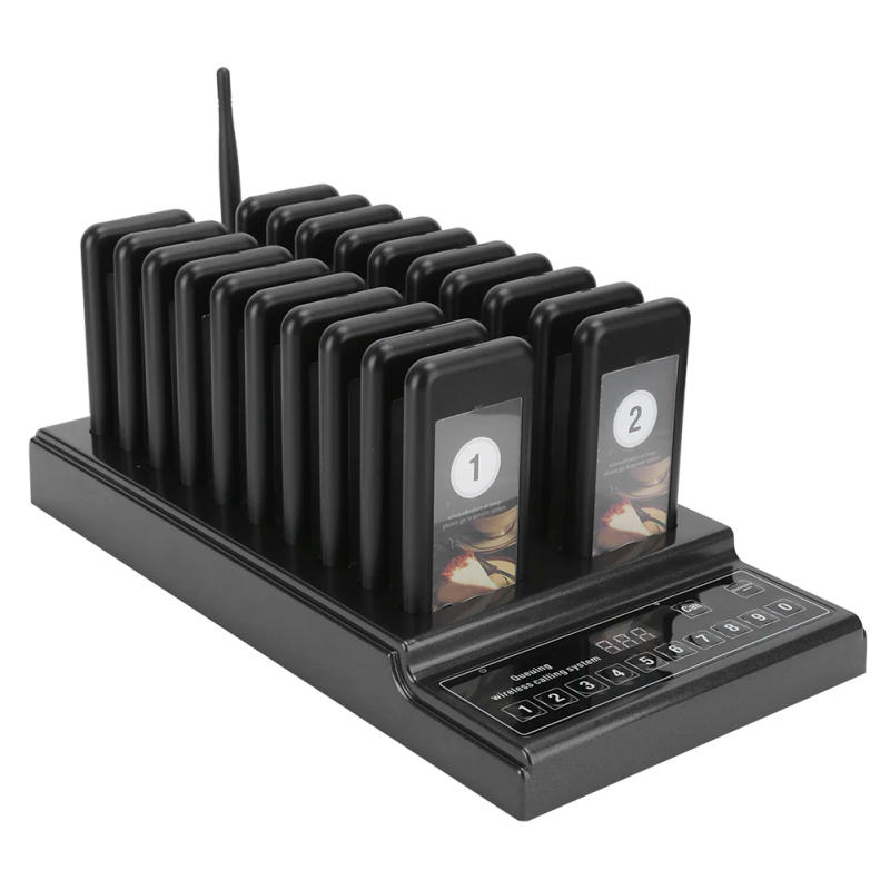 Description Picture 4 of itemSU-68Z Pager Wireless Calling System Queuing Guest Paging System 999‑Channel Restaurant Pager 110-240V