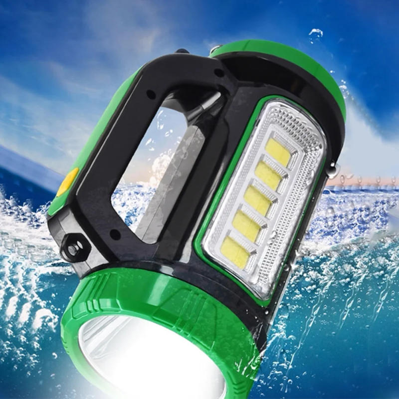 Description Picture 6 of itemSolar LED Flashlight USB Rechargeable 2 Modes Solar Powered LED Light Super Bright Outdoor Camping Lantern for Emergency Repair