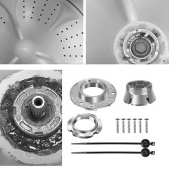 1 Set Washer Part Easy Installation Reliable Inner Sink Washing Machine Repair Part Washer Hubs for W10324651