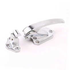 Zinc Alloy Door Handle Lock Spring Loaded Pull Handle for Latch For Oven Refrige