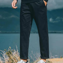 Yingjuelun Casual Wrinkle Resistant Spring MiniMalist Versatile Pants