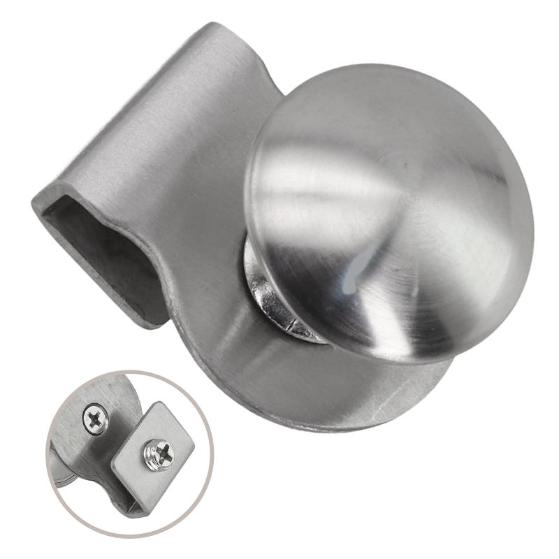 Description Picture 6 of itemGlass Sliding Door Clamp Clip Pull Handle Knob For 5-8mm Glass Showcase Glass Cabinet Drawer Knob Furniture Handle Hardware