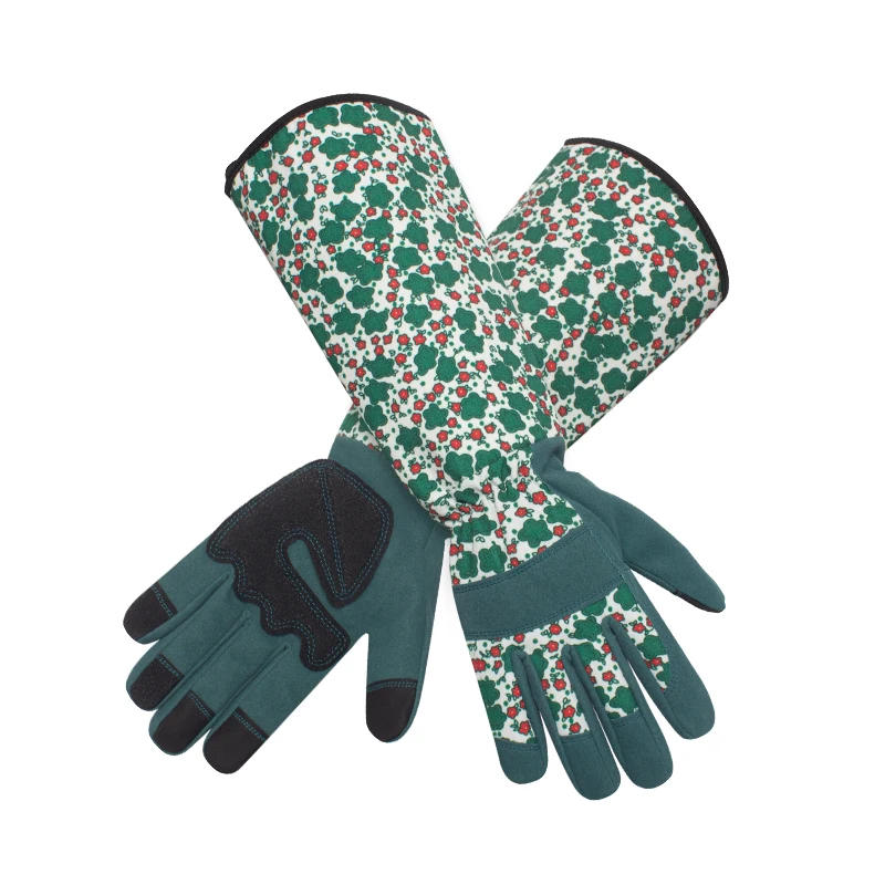 Description Picture 5 of itemLong Gardening Gloves for Women Thorn Proof Gloves Men's Rose Pruning Garden Gloves with Touch Screen Breathable Work Gloves