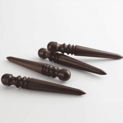 Hot Sale Leather Edge Burnisher DIY Handmade Leathercarft Sandalwood Leather Polishing Tool Wood Polishing Stick