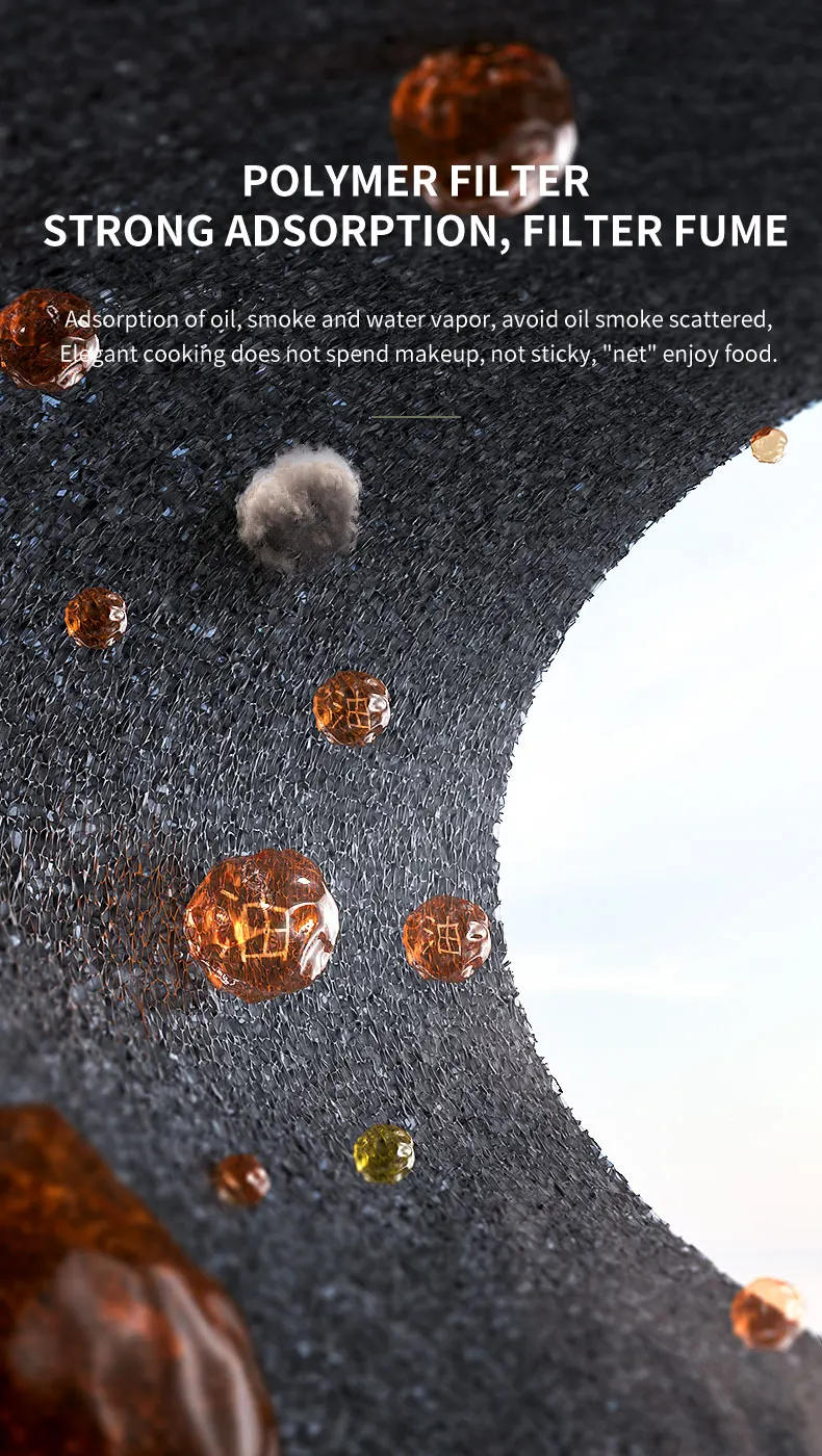 Description Picture 5 of itemSmart Electric Kitchen Mini Range Hood Small Desktop Range Hood Barbecue Portable Mobile Travel Chimney