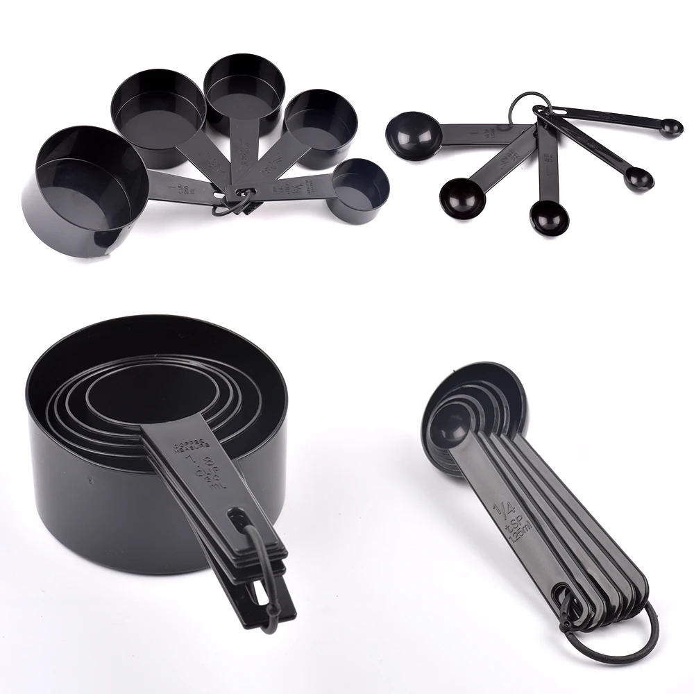 Description Picture 4 of itemMeasuring Cup And  Spoon 5/10PCS Household Kitchen Tool Set, Can Be Used To Store Cooking