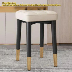 Dining Cheap Chair Kitchen Stool Bench Portable Room Low Square Stool Interior Table Dressing Taburete Plegables Home Furniture