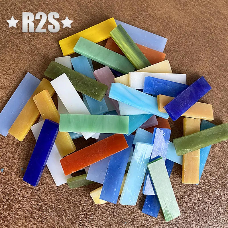 Description Picture 5 of item100g Clear Glass Mosaic Tiles Multi Color Mosaic Piece DIY Mosaic Making Stones for Craft Hobby Arts Home Wall Decoration arte