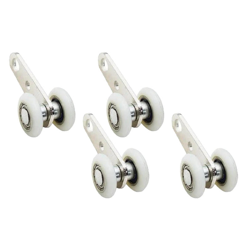 Description Picture 3 of itemCurtain Hanging Wheel Sliding Door Pulley Hanging Track Pulley Block Cabinets Door Roller Curtain Accessories Bearing Wheel