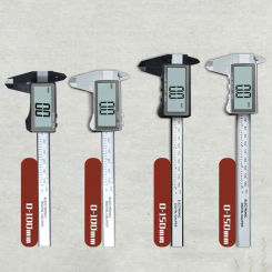 100/150mm Plastic Vernier Caliper Double Scale Measuring Tools DIY Model Making Woodworking Digital Measuring Instrument