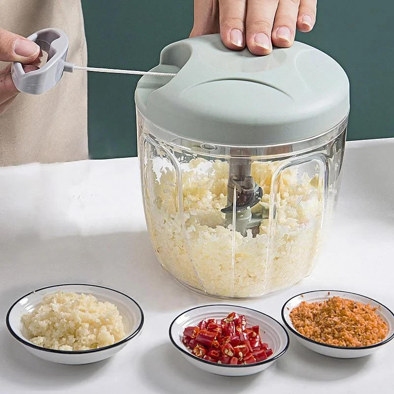 Description Picture 2 of itemManual Garlic Press Multi-function Garlics Grinding Chopper Food Vegetables Cutter Meat Grinders Kitchen Gadgets Masher Tools