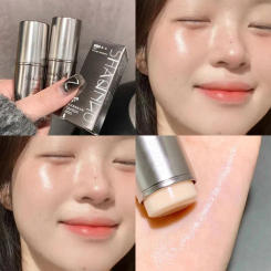 Moisturizing Shiny Highlighter Stick Natural Water Light Shimmer Cream Brighten Lying Silkworm Face Contour Body Illuminator