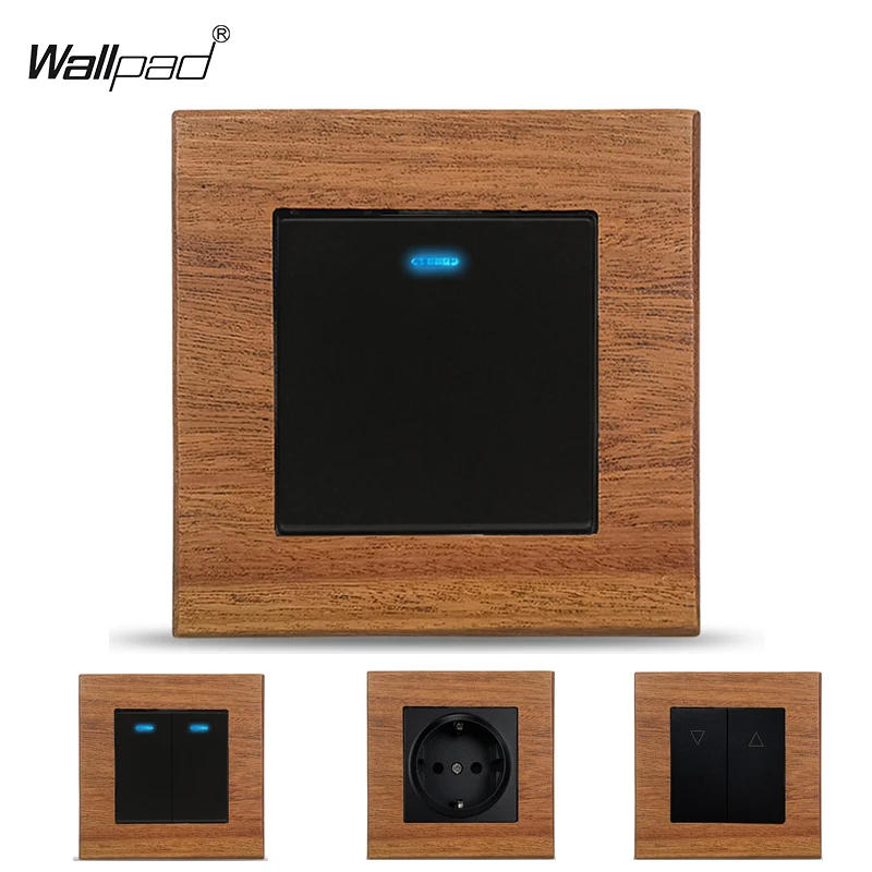 Description Picture 2 of item16A French Wall Socket with 2 USB TypeC EU Neutral Wood Outlet Poland Belgium Electrical Power Sockets and Switch 220V