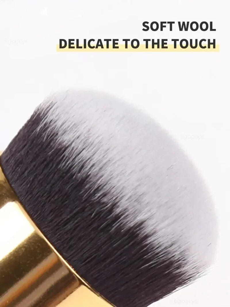 Description Picture 6 of item1Pc Large Brush With Small Fat Pier Foundation Head Make Up Brush BB Cream Mushroom Brush No Powder No Mark Foundation Makeup