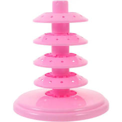 1pc Lollipop Display Shelf Cake Pops Display Tower Multi-Holes Lollipop Display Stand Tiered Lollipop Organizer For Store