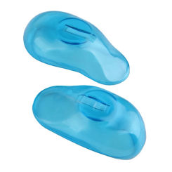 2pcs Universal Clear Ear Covers Shield Barber Hair Dye Earmuffs Protectors