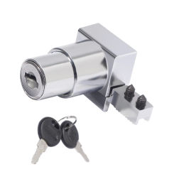 New Zinc Alloy Glass Door Lock Furniture Security Display Case Lock Hardware No punching Slide Door Lock Glass Cabinet