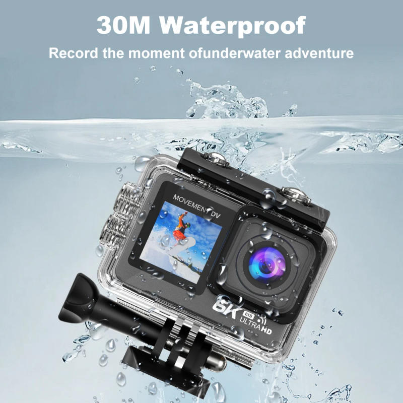 Description Picture 6 of itemYNFECN 6K 4k 60fps WiFi Anti-shake action camera Waterproof  Sport Camera With go Remote Control pro Camcorder