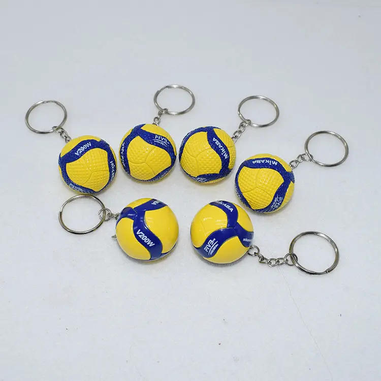 Description Picture 3 of itemMIKASA Volleyball Keychain 3.8CM Hard PVC Pendant Competition Prize Business Gift Personalized Volleyball Pendant