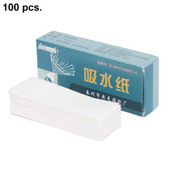 100Pcs/Box Saxophone Clean Care Sheet Anti-Sticky Clarinet Oboe Bassoon Sticky Pad Versatile for Saxophone Flute Clarinet