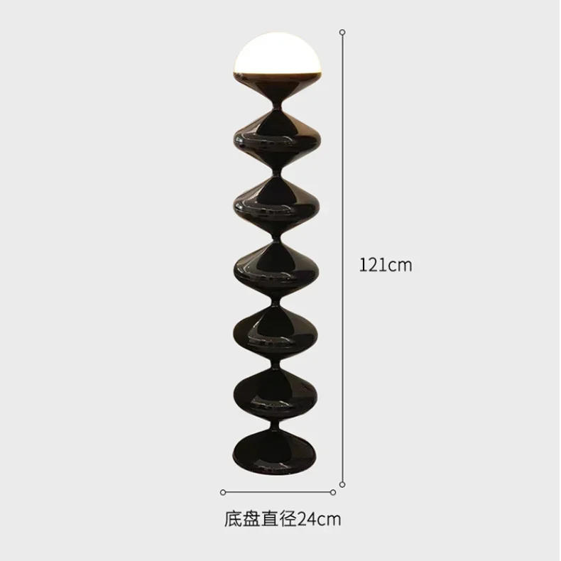Description Picture 2 of itemWarm Halo Gourd Floor  Lamp Decoration Simple Standing Floor Light Living Room Bedroom Beside Sofa Corner Lamp