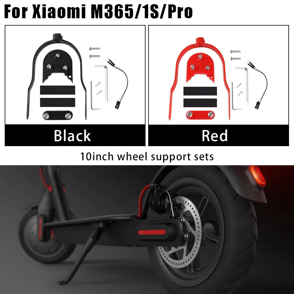 Description Picture 3 of item10 Inch Rear Fender Wheel Foot Support Spacer Bracket Kit For Iconic Brand M365/Pro/1S E-Scooter Modificted Mudguard Kickstand Spacer