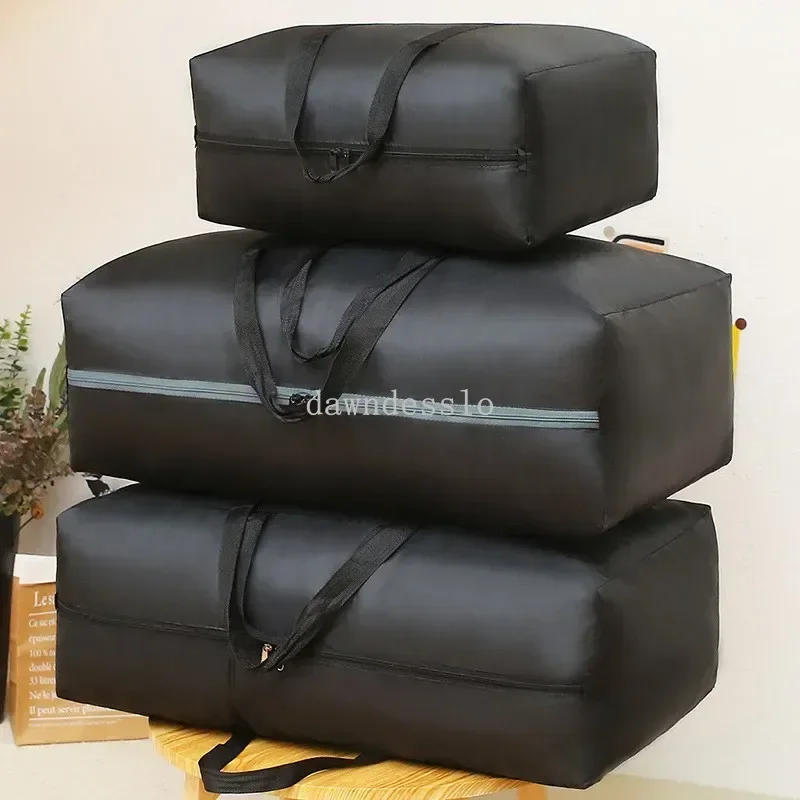 Description Picture 4 of itemExtra Large Waterproof Moving Luggage Bags Laundry Shopping Bag Foldable Luggage Travel Bag Large Capacity Quilt Organizer