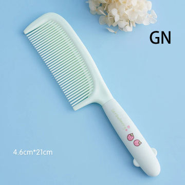 Cute Kawaii Cartoon Long Hair Brush Comb Princess Household Untangling Hairbrush Care Tools For Girls Women Baby