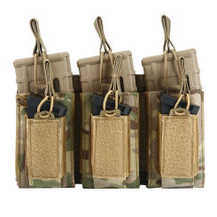 Tactical Mag Holder Triple Mag Pouch Open-Top Mag Pouches Magazine Pouches for M4 M16 AK Molle Backpack Hunting Gear