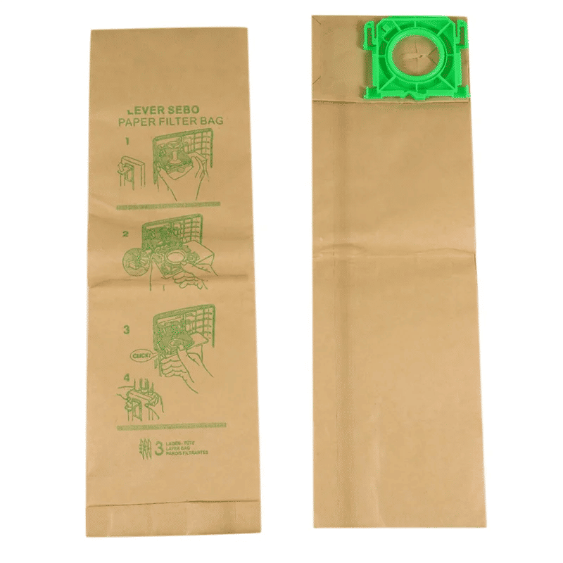 Description Picture 6 of itemB59B-45 Packs Vacuum Dust Bags For Windsor Sensor Professional G1,C2,C3,K3,X,G & C Series And Sebo & Kenmore Upright Vacuums
