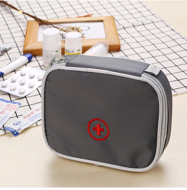 Description Picture 3 of itemMini Household First Aid Kit Bag Travel Portable Medicine Package Emergency Kit Bags Medicine Storage Bag Travel Organizer