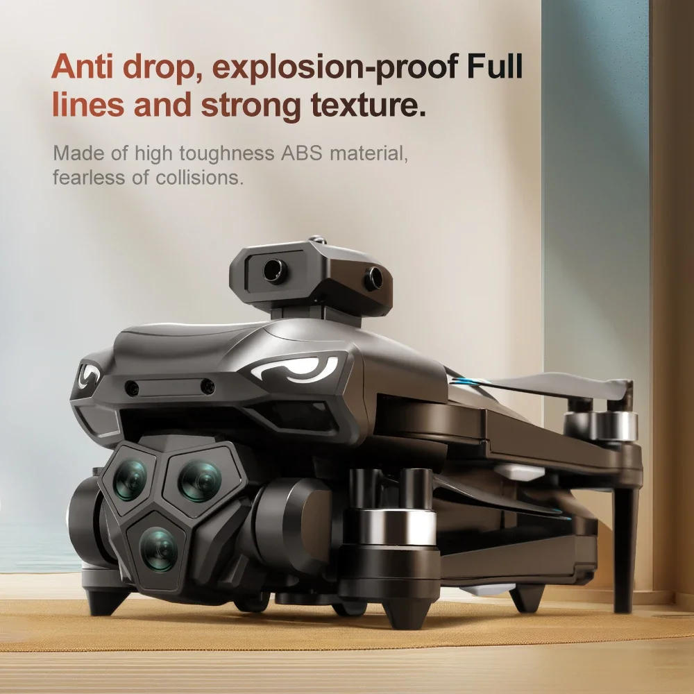 Description Picture 5 of itemNew M33 RC Drone 4K Professinal With Wide Angle Triple HD Camera Foldable RC Helicopter WIFI FPV Height Hold Apron Sell