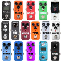KOKKO Electric Guitar Effect Pedal Compressor/Booster/Distortion/Chorus/Overdrive/Looper/Timer/Wah Guitar Parts & Accessories