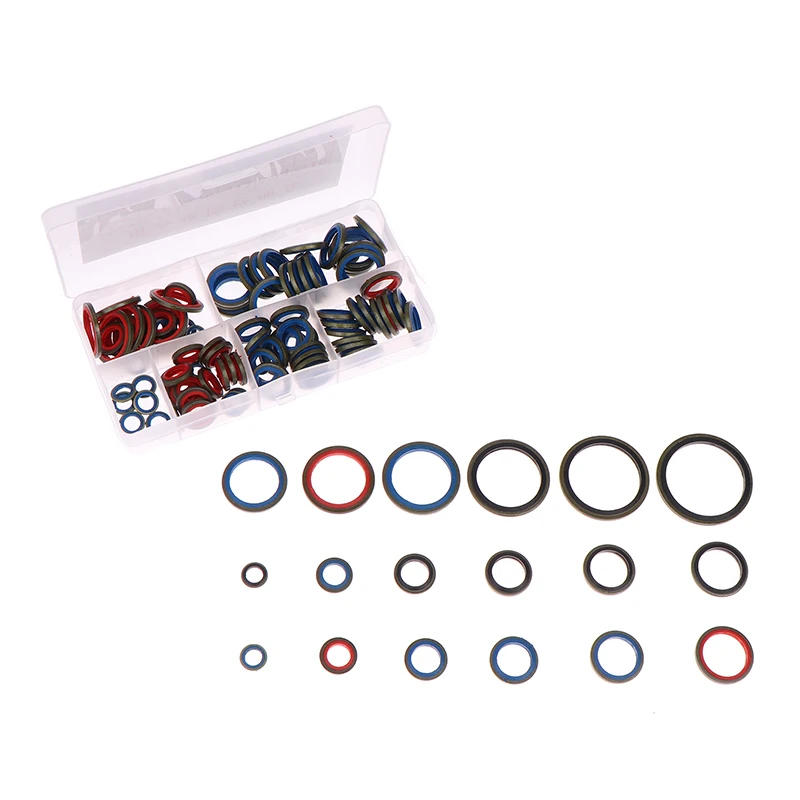 Description Picture 2 of item245Pcs/box Sealing Gasket Set Oil Drain Combined Washer Set M6 M8 M10 M12 M14 M16 M18 M20 M22 M24 M27 M30