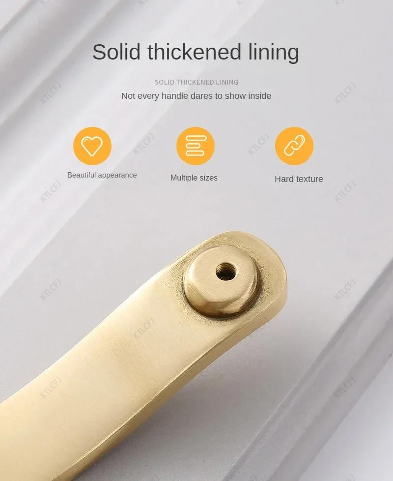 Description Picture 5 of itemChinese Style Cabinet Door Handle Brass Single Hole Drawer Wardrobe Door Handle Pure Copper Antique Cabinet Door Handle