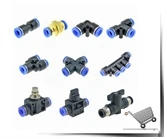 Description Picture 3 of itemCopper Pneumatic Air Gas Quick Coupling Connector 4 6mm 8mm 10 12mm Hose Tube Fast Joint RO Water Adapter Pipe Fitting Bulkhead