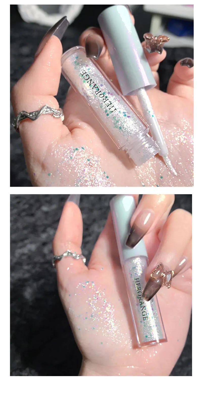 Description Picture 6 of itemEye shadow liquid pearlescent fine shiny film high gloss sleeping silkworm brightening liquid eye shadow