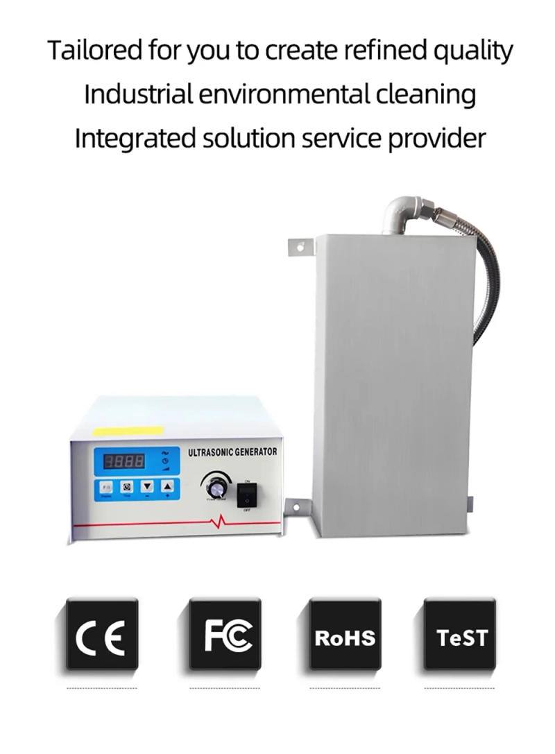 Description Picture 3 of item3000W Power Ultrasonic Cleaner Immersible Vibration Board Transducer Generator Ultrason Cleaning Machine Metal Oil Part Wash