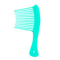 Hairdress Comb Heat Resistant Woman Wet Hook Curly Hair Brushes Pro Salon Dyeing Styling Tools Coarse Wide Spikes Tooth