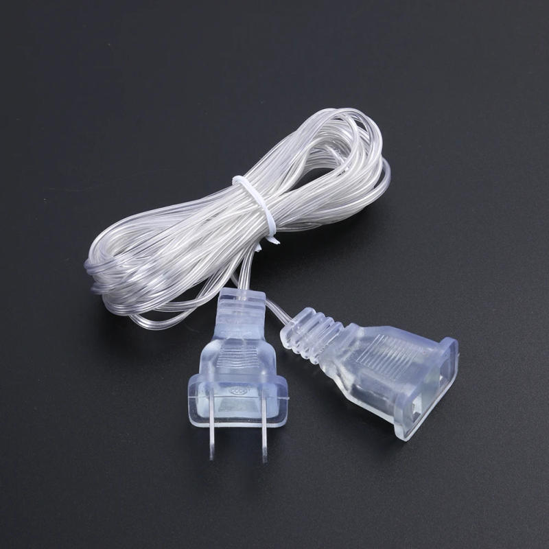 Description Picture 6 of item3M Power Extension Cable Portable Light String Extension Cable Standard Switch Cable for LED String Light Christmas Lights